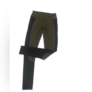 Gottex Olive and Black Leggings mesh